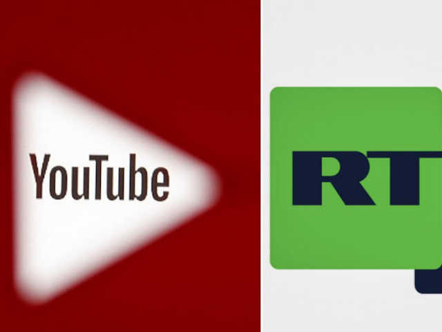 Медийные войны: Россия угрожает заблокировать YouTube после удаления им каналов RT