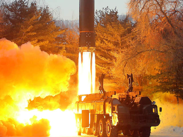 Северная Корея успешно запустила гиперзвуковую ракету. Япония, Южная Корея и США напряглись