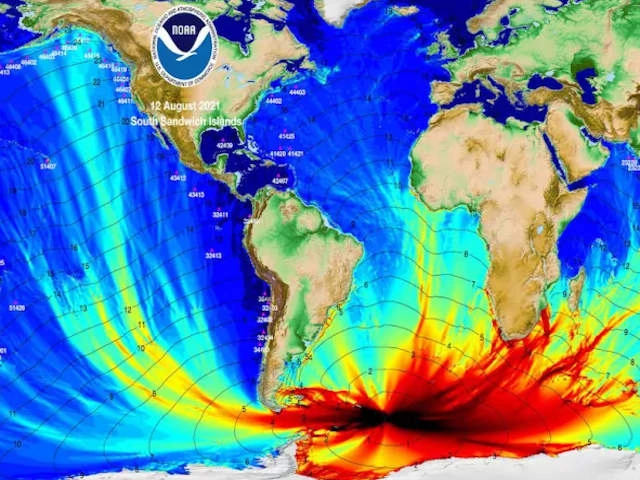 Мощное цунами произошло из-за землетрясения-невидимки