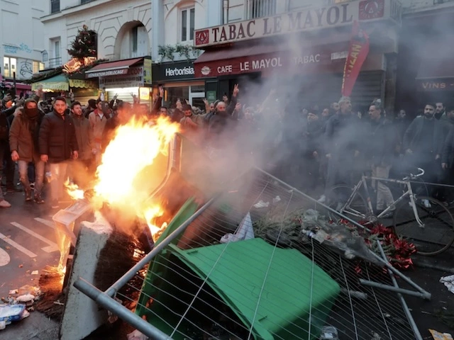 Сражения на улицах Франции могут быть зрелищней Олимпийских игр