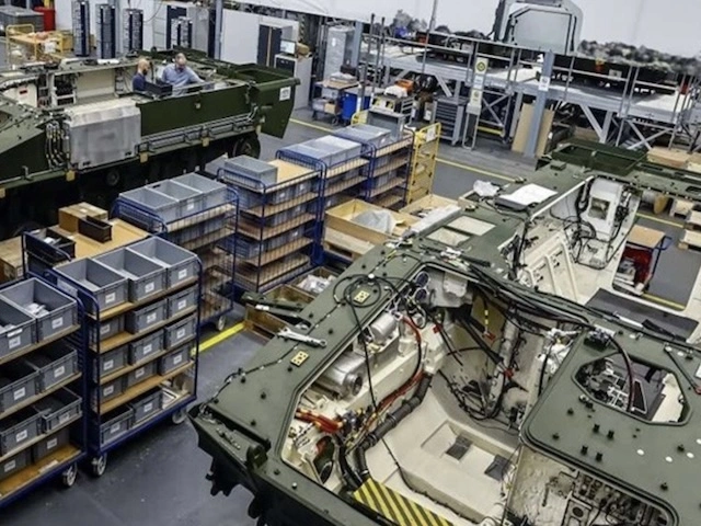 В Германии взрывной рост производства военной продукции